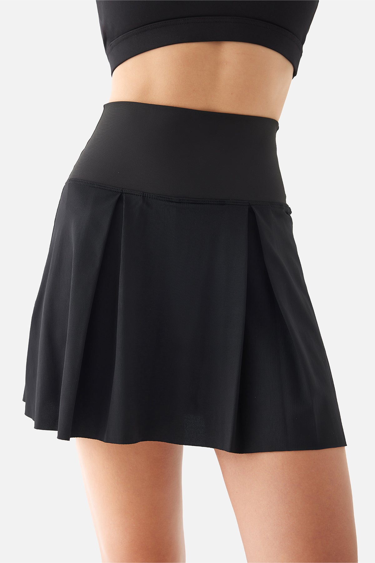 Vivian Spor Siyah Tenis Eteği - 4