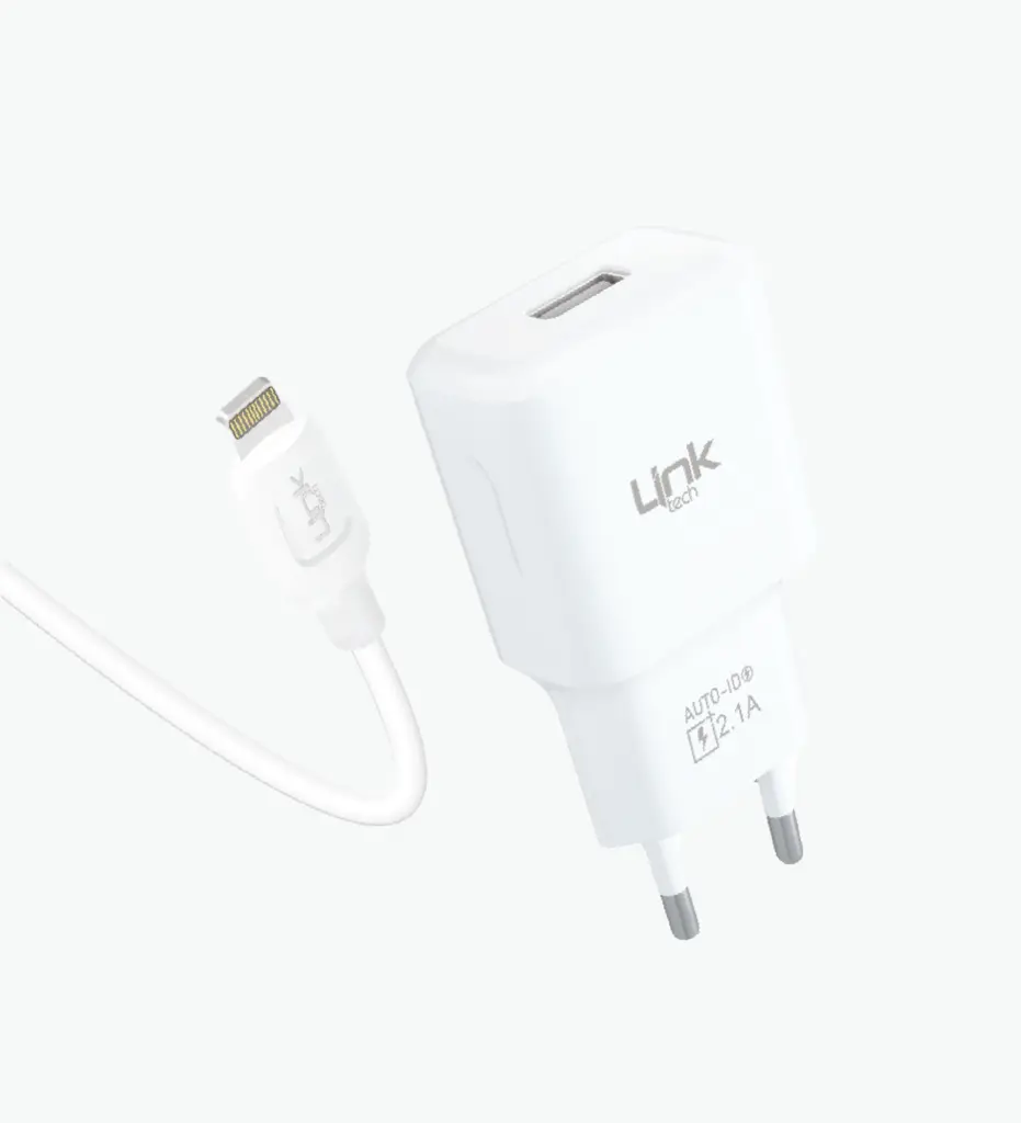 T442e Strong ECO Friendly Charger 2.1A with Lightning Cable Package - 2