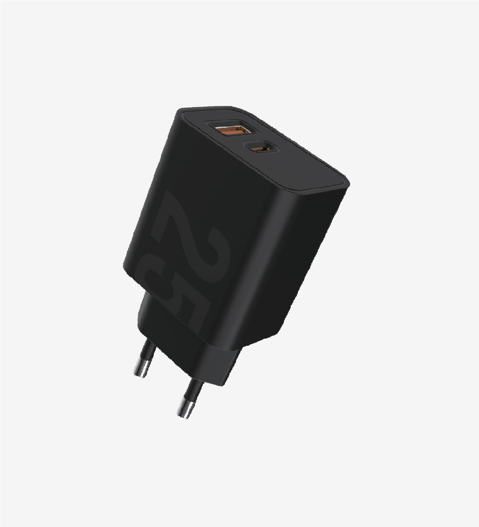 T460e Strong ECO Friendly PD Dual Port 25W Super Fast Charger (20 Pieces)