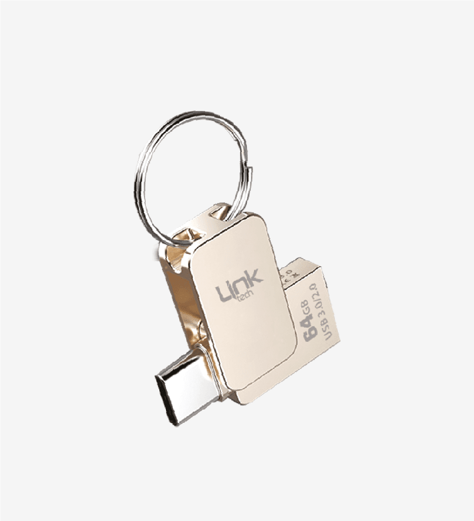 T664 Premium Dual 90MB/s 64GB Type-C OTG USB Flash - 2