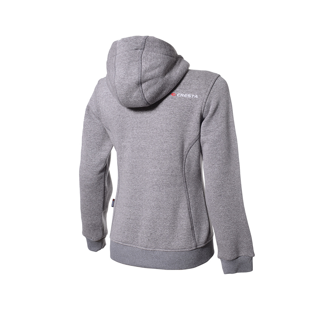 Tam Fermuarlı Kapüşonlu Sweatshirt - 3