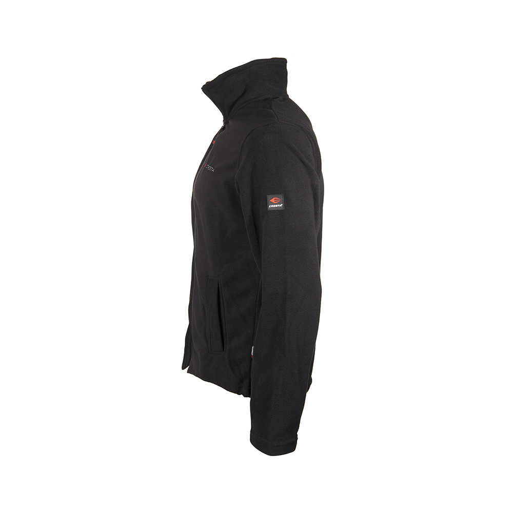 Tam Fermuarlı Mikro Polar Ceket - 2