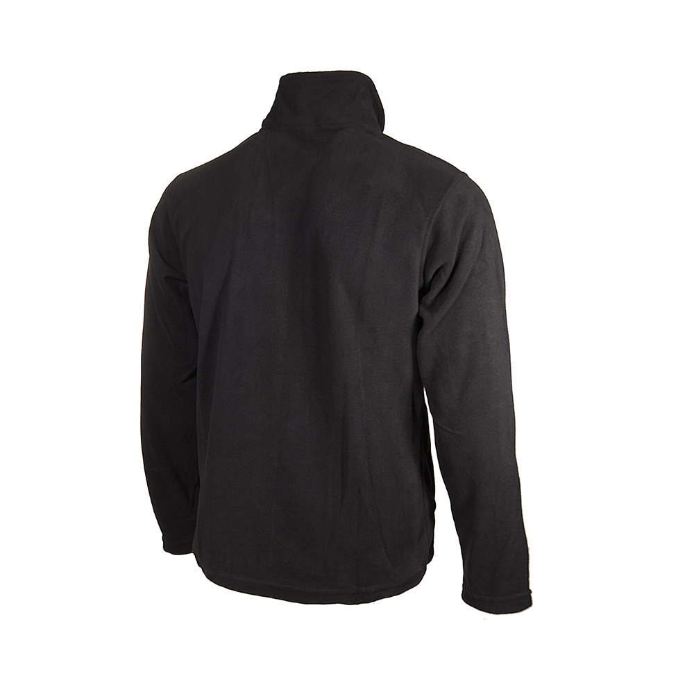 Tam Fermuarlı Mikro Polar Ceket - 3