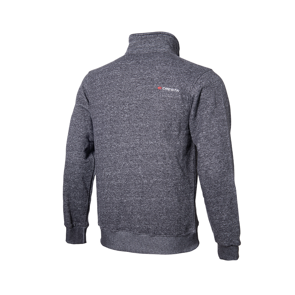 Tam Fermuarlı Sweatshirt - 3