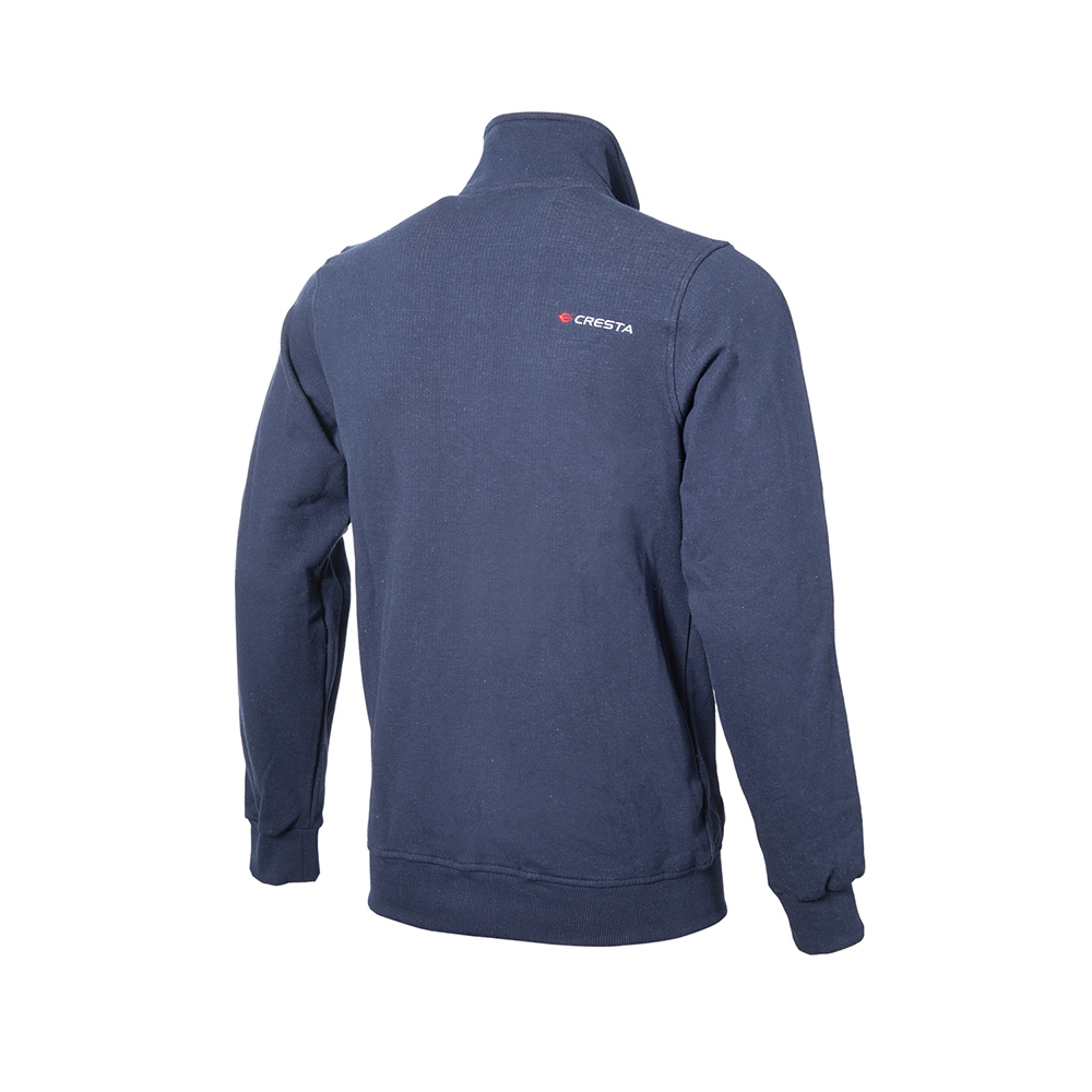 Tam Fermuarlı Sweatshirt - 3