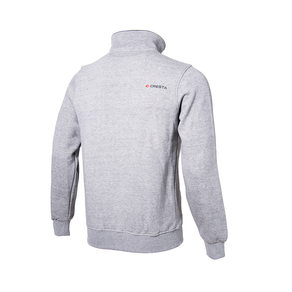 Tam Fermuarlı Sweatshirt - 3