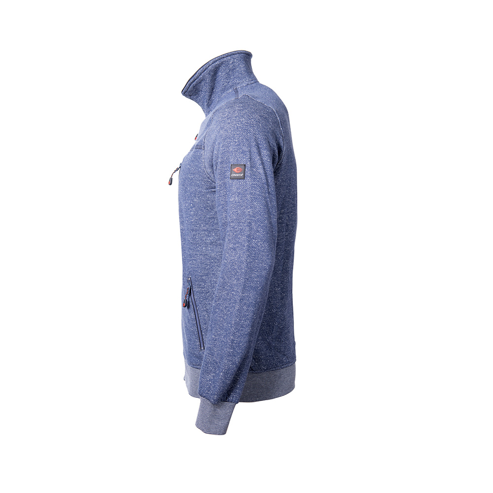 Tam Fermuarlı Sweatshirt - 2