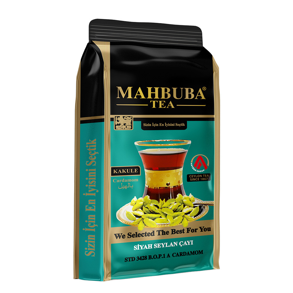 Kakule Cardamom Flavored Imported Sri Lankan Ceylon Black Tea 200gr