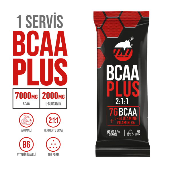 TNT BCAA Plus 2:1:1 Red Boom 9.7 gr - 2