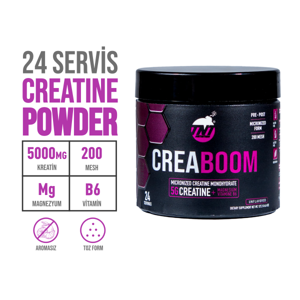 TNT Creaboom Creatine Monohydrate Powder 127,2 gr