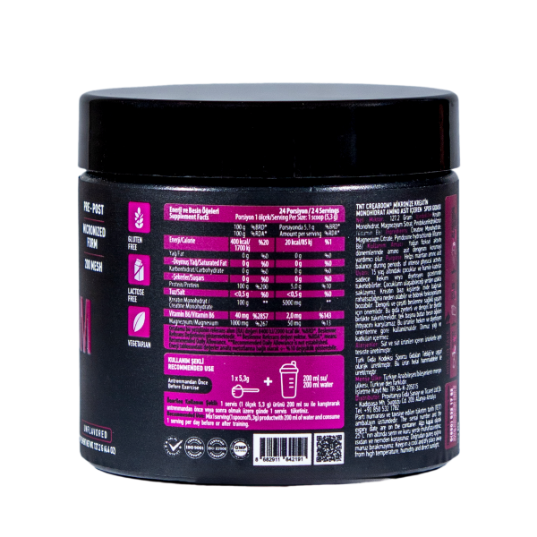 TNT Creaboom Creatine Monohydrate Powder  127,2 gr - 3
