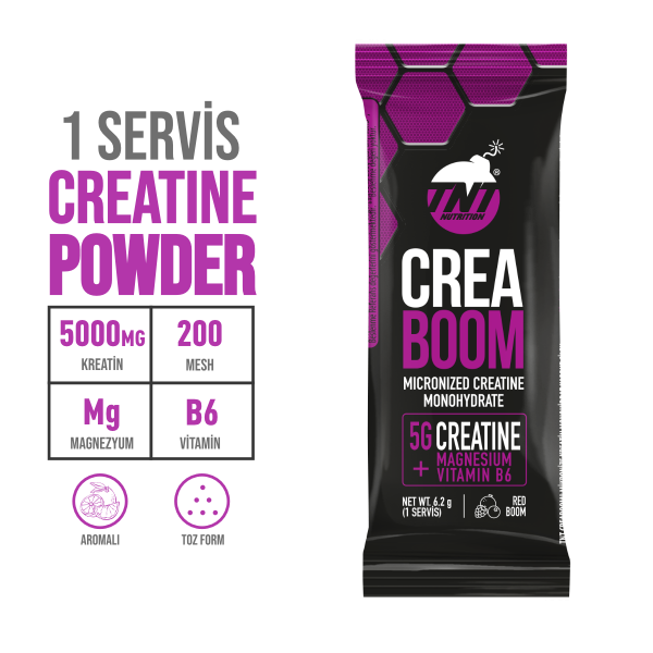 TNT Creaboom Creatine Monohydrate Red Boom 6.2 gr - 2