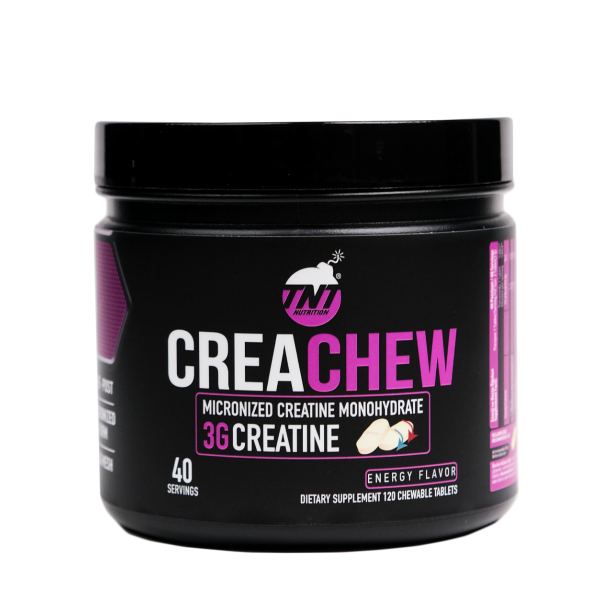 TNT Creachew Creatine Chews Energy 120 Tablet