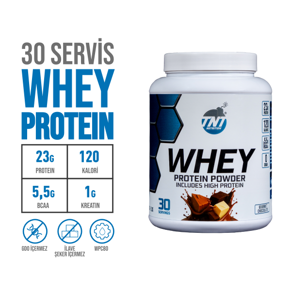 TNT Whey Protein Powder Gourmet Chocolate 910 Gr - 2