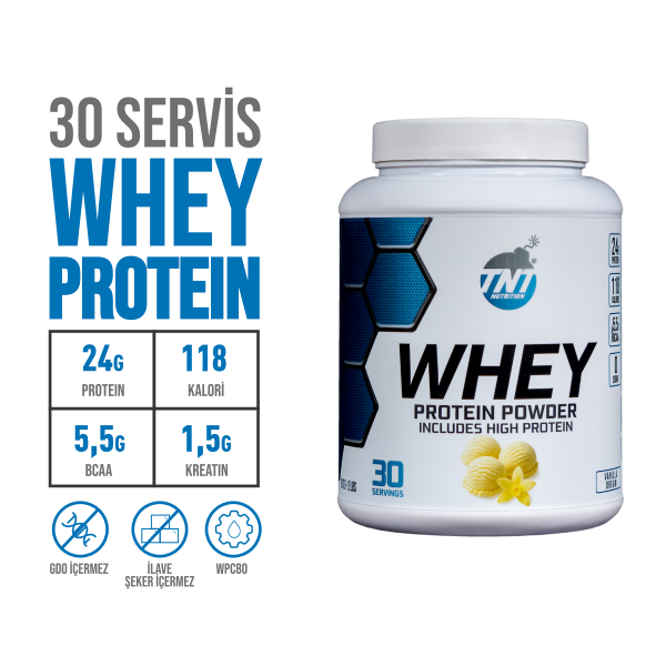 TNT Whey Protein Powder Vanilya 910 Gr