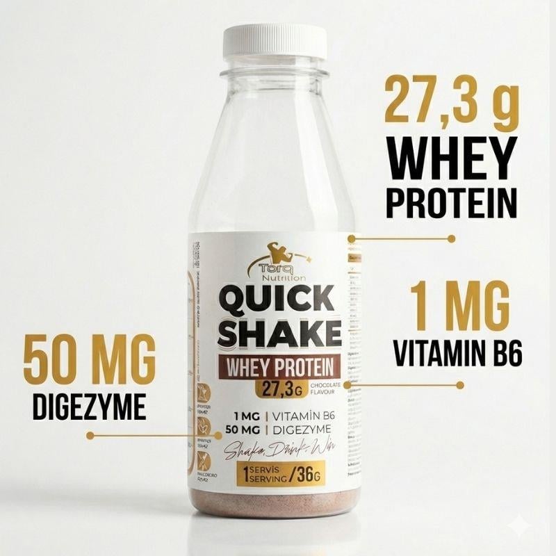 Torq Quick Shake Whey Protein 24' lü  Paket - 2