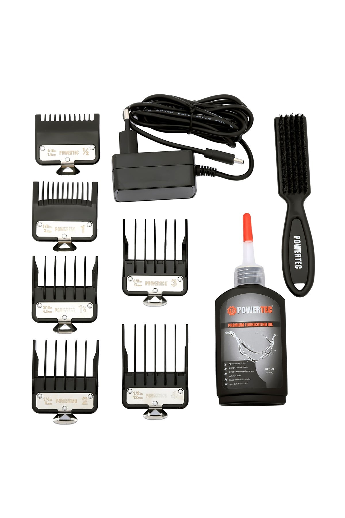 TR-4100 & TR-2727 Profesyonel Tıraş Makinesi 2'li Set | Erkek Bakım Seti (Makas Hediyeli) - 5