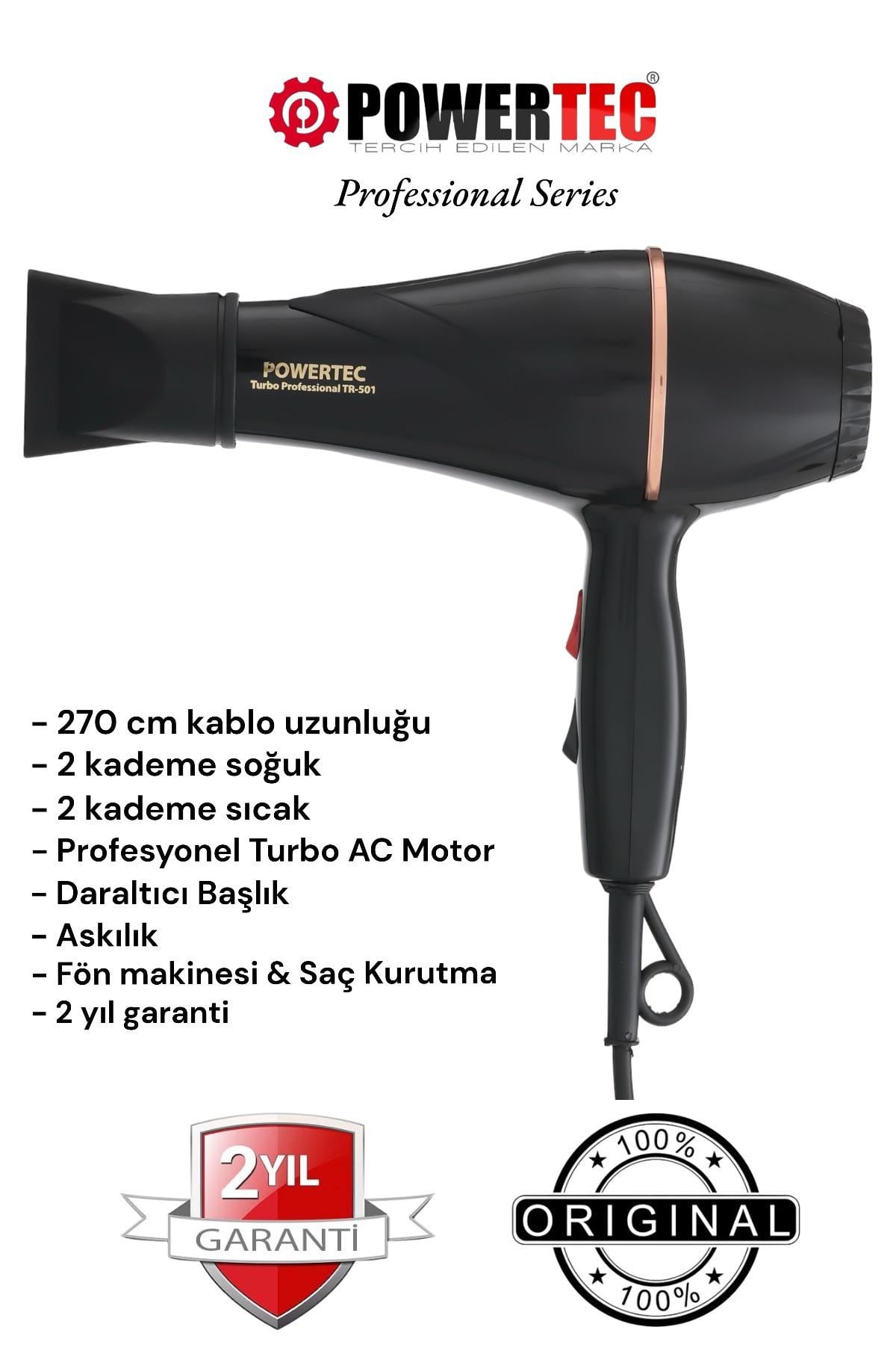 TR-501 Profesyonel Renkli Fön Makinesi - 11