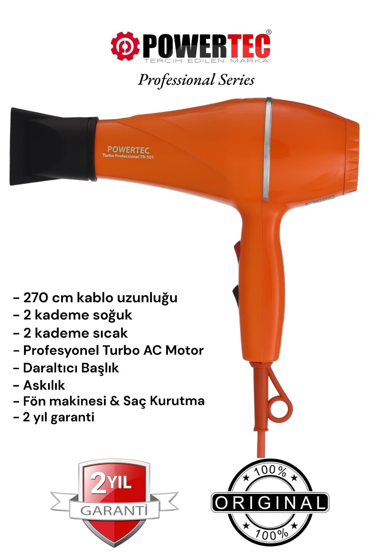 TR-501 Profesyonel Renkli Fön Makinesi - 12