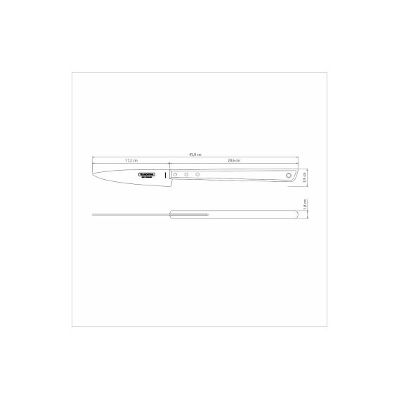 Tramontina 26444-100 46cm Barbekü Servis Bıçağı - 3