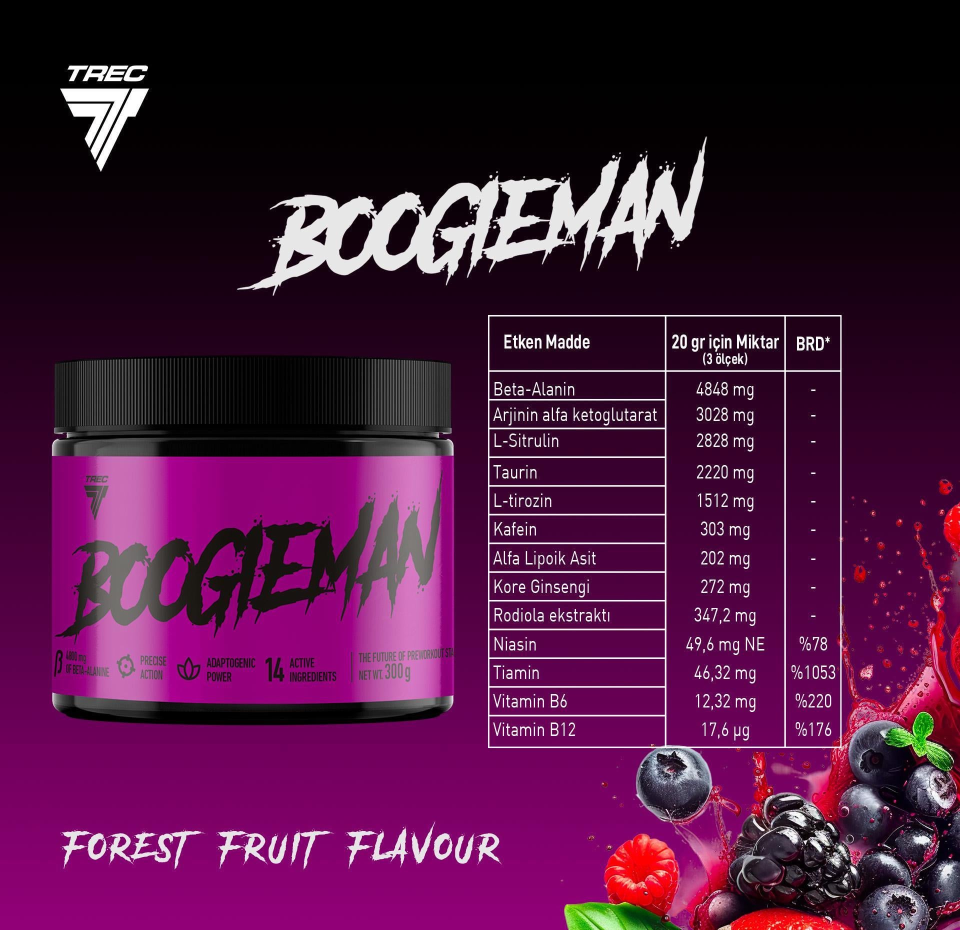 Trec Nutrition Boogieman Pre-Workout 300 gr - 2