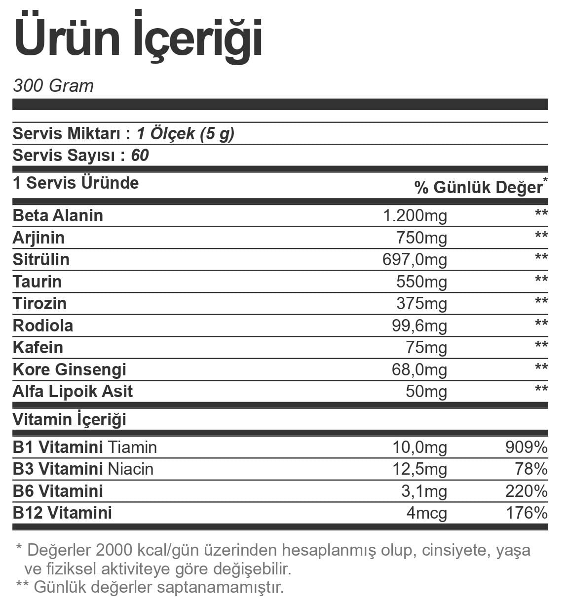 Trec Nutrition Boogieman Pre-Workout 300 gr - 3