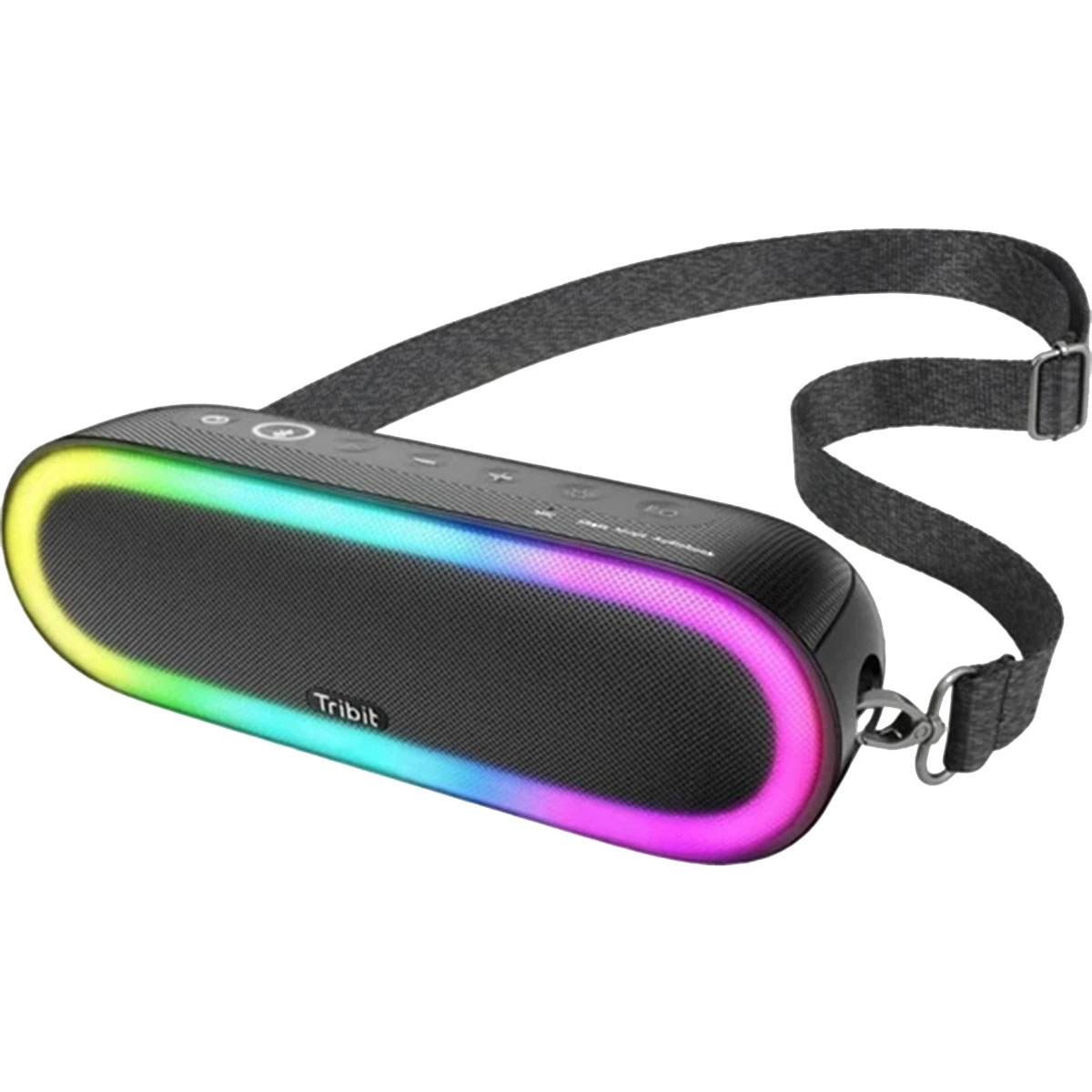 Tribit XSound Mega 30W 20 Saat Oynatma Süresi IPX7 Su Geçirmez RGB Taşınabilir TWS Bluetooth Hoparlör Siyah - 3