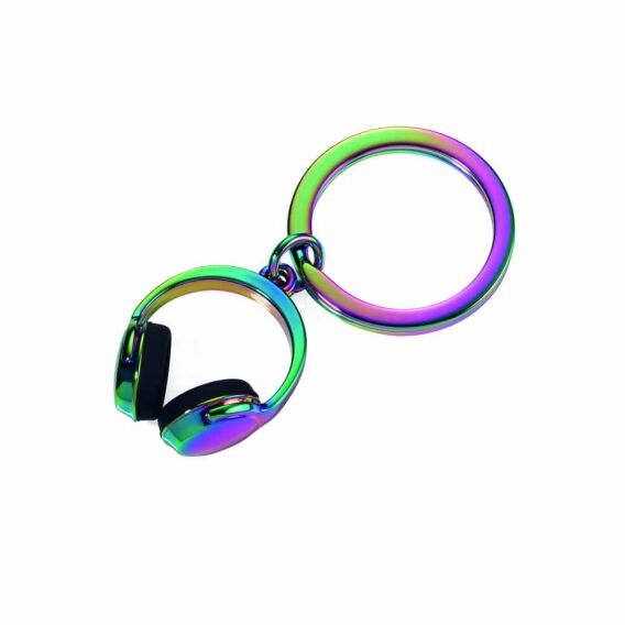 Troika Headphone Renkli Metal Anahtarlık