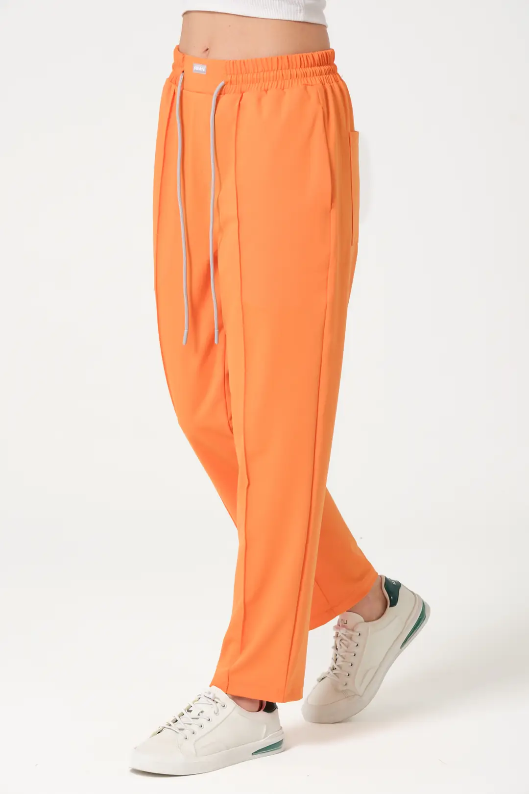 TURUNCU- KLİNİK DESTEK İŞÇİ ALT ÜNİFORMA (ELITE) - 3