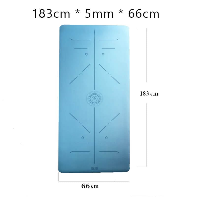 Tusi Yoga Matı ve Pilates Minderi Mavi 5mm - 2
