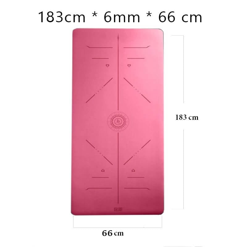 Tusi Yoga Matı ve Pilates Minderi Pembe - 2