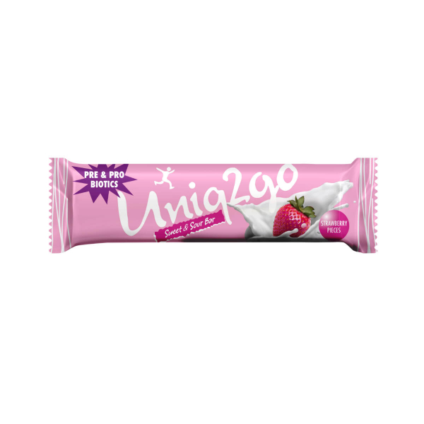 Uniq2go Tatlı Ekşi Pre-Probiyotik Protein Bar 38 Gr 1 Adet