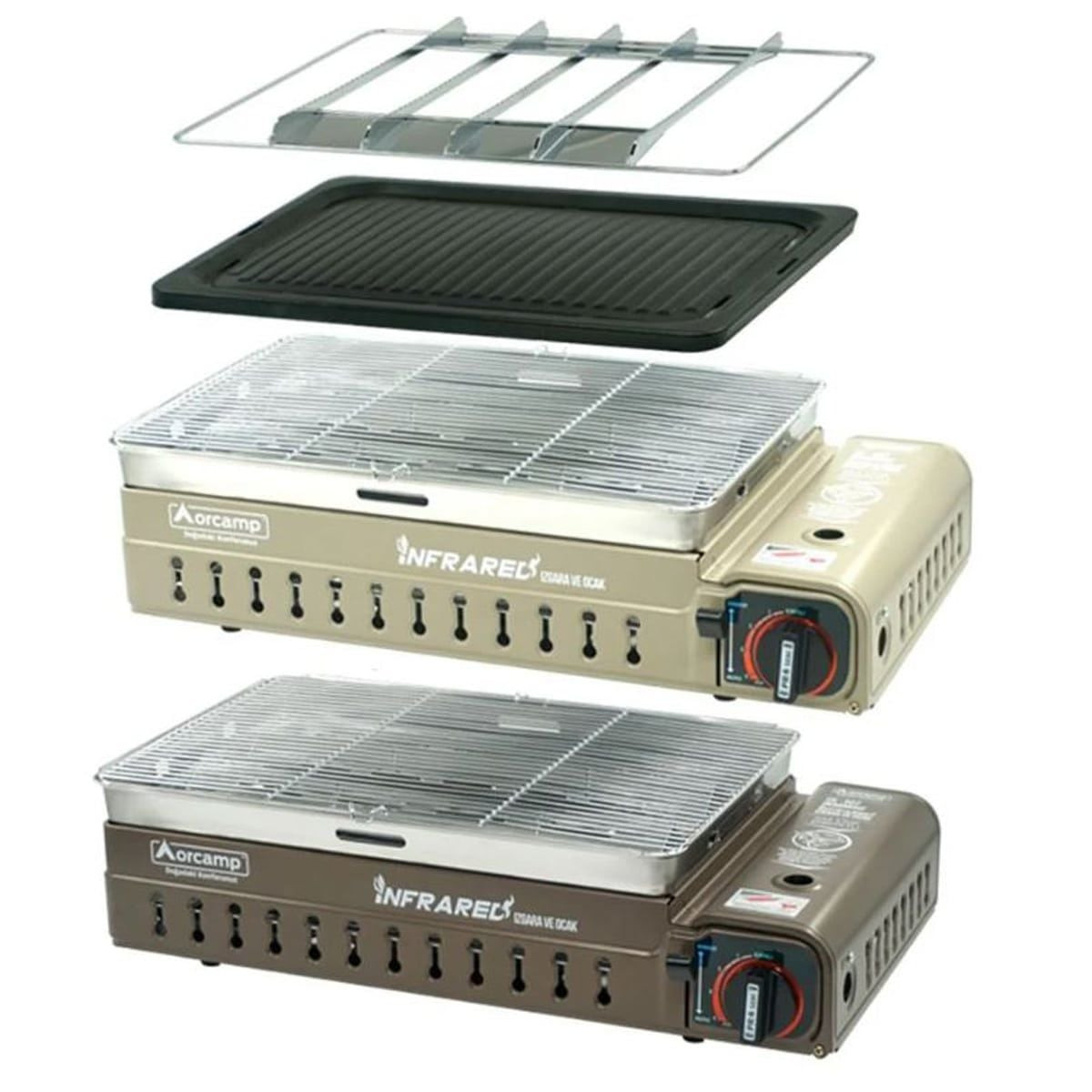 Orcamp Dumansız İnfrared Izgara ve Ocak