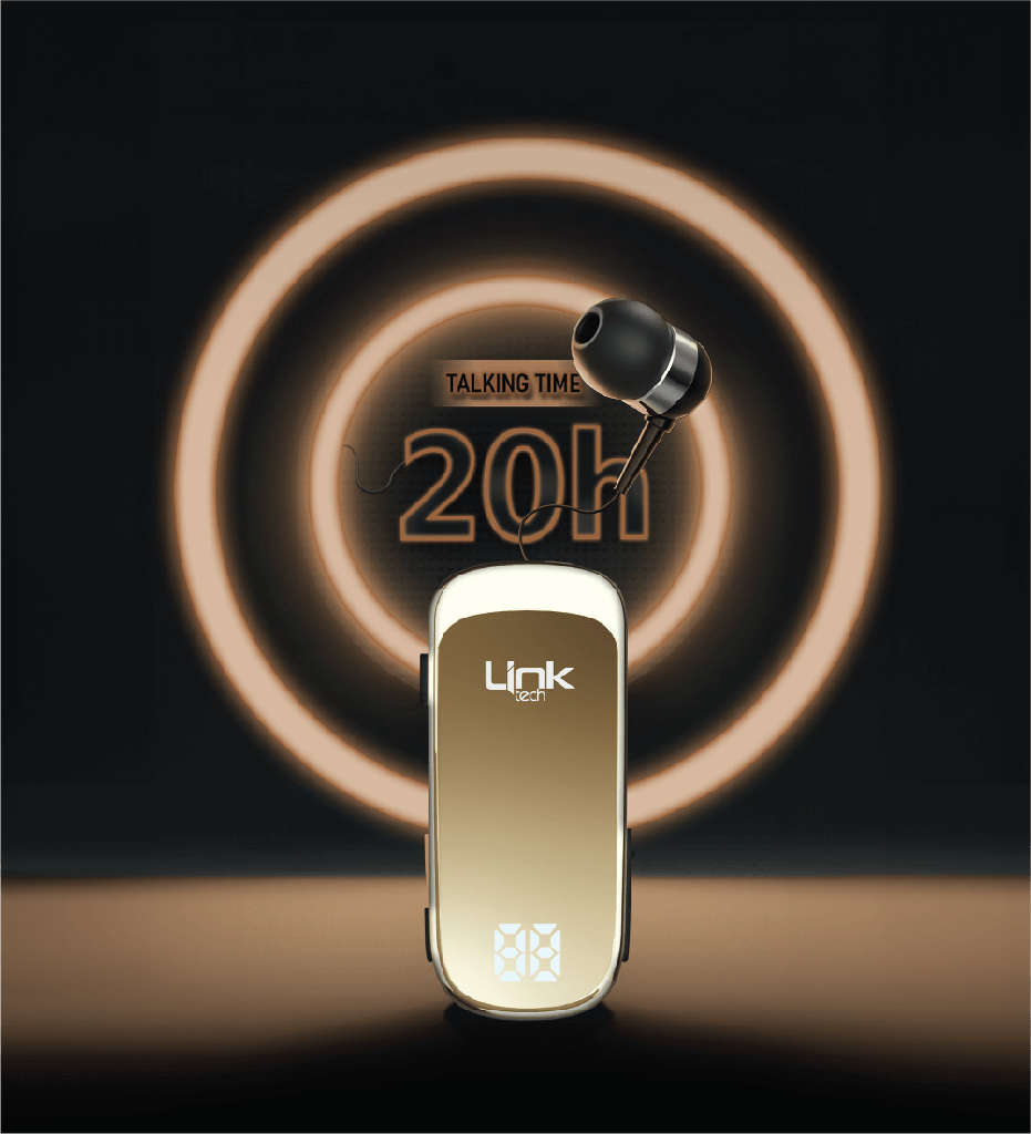 V81 Roller Vibratory Bluetooth Earphone - 12
