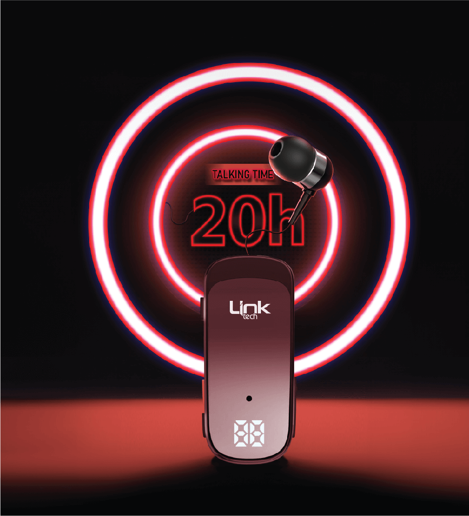 V81 Roller Vibratory Bluetooth Earphone - 16