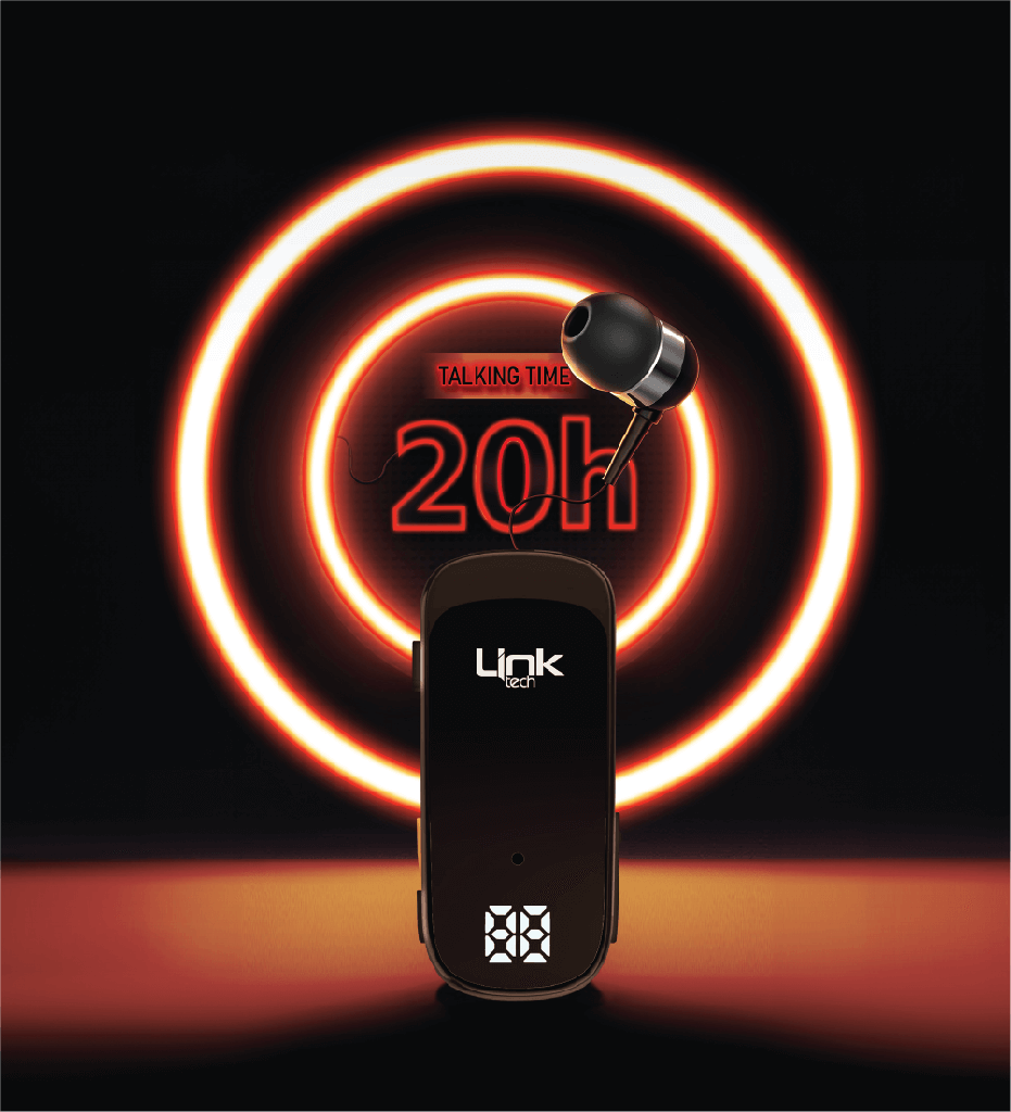 V81 Roller Vibratory Bluetooth Earphone - 20