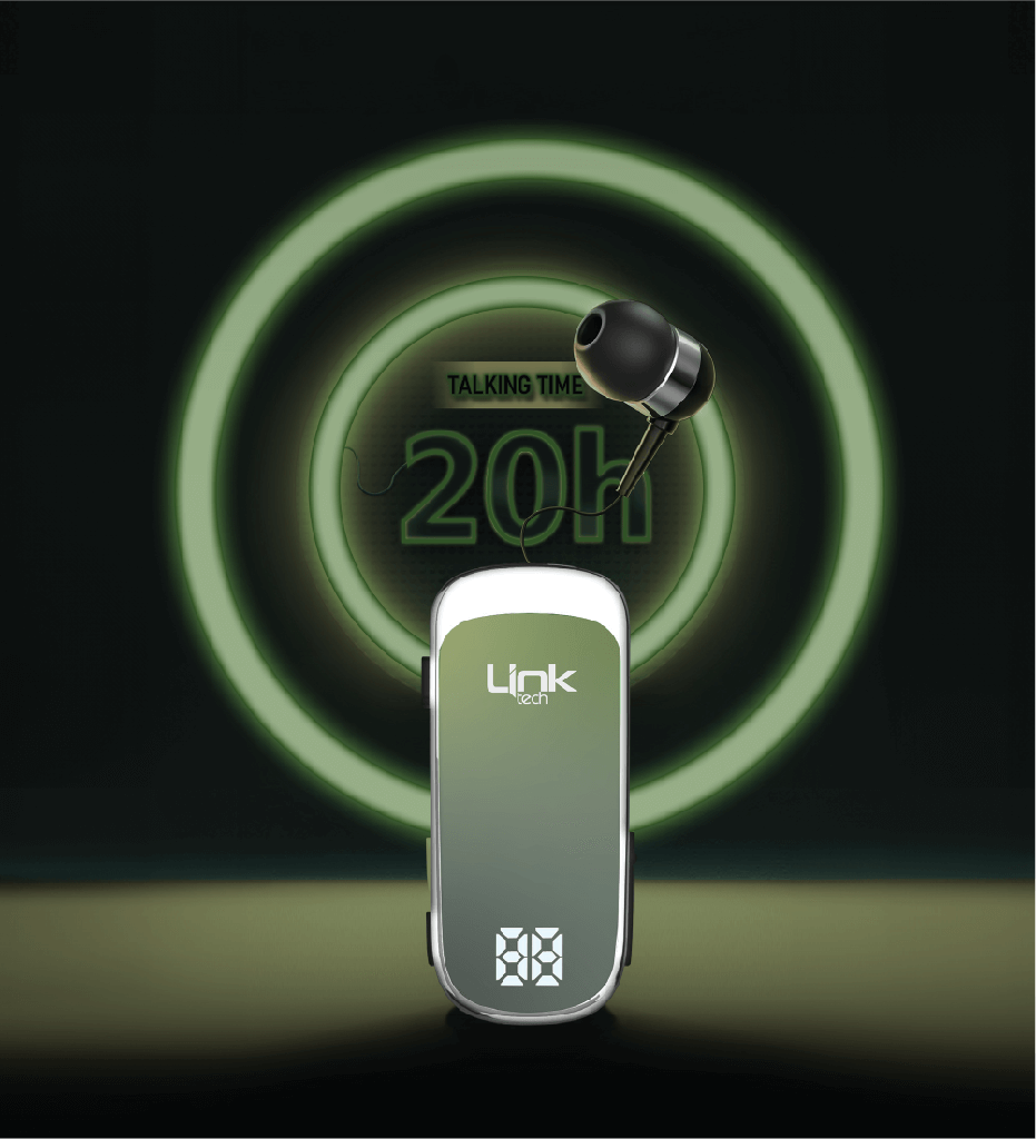 V81 Roller Vibratory Bluetooth Earphone - 8
