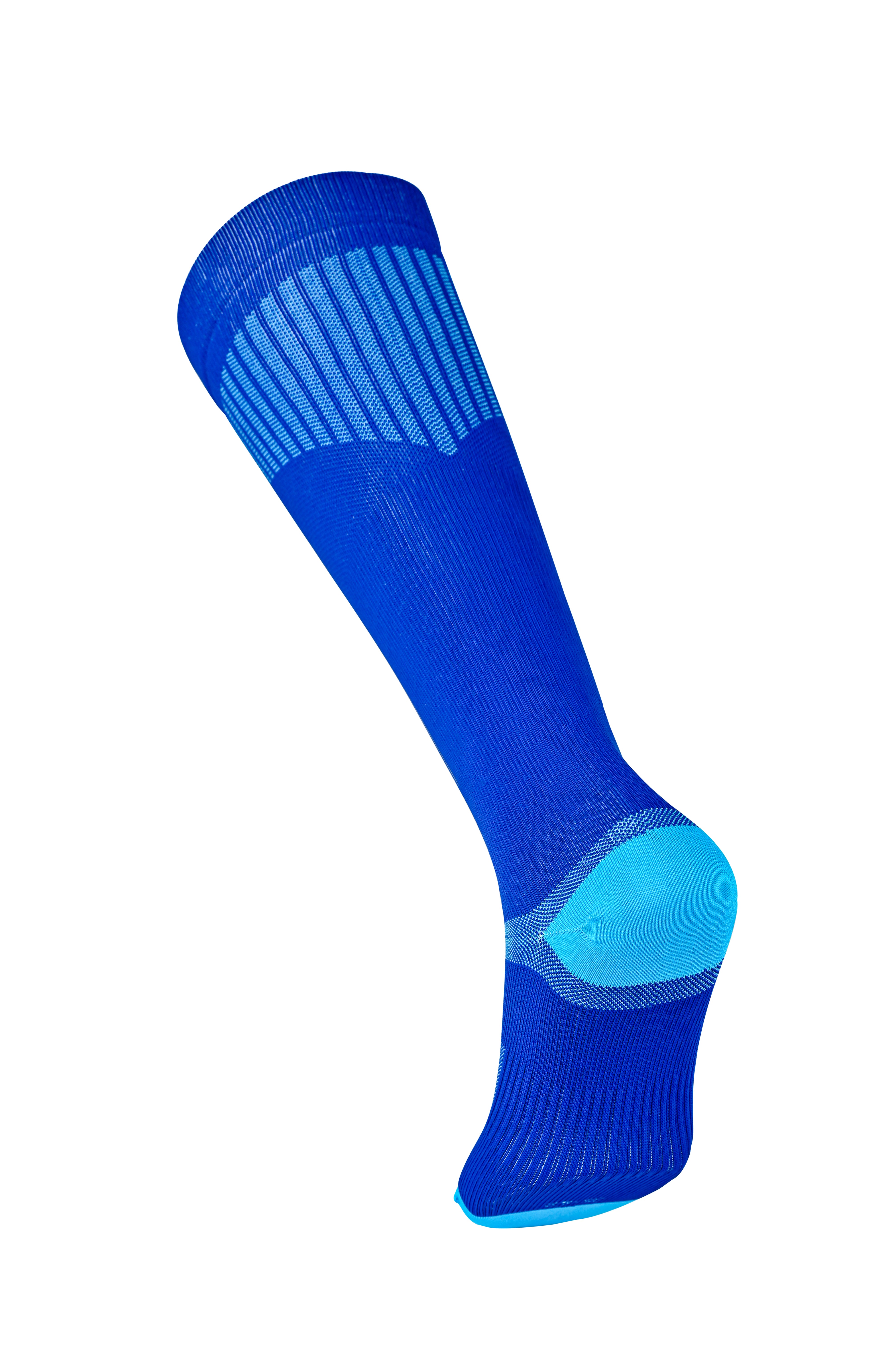 Valencia Light Compression Profesyonel Koşu Çorapları Mavi - 6