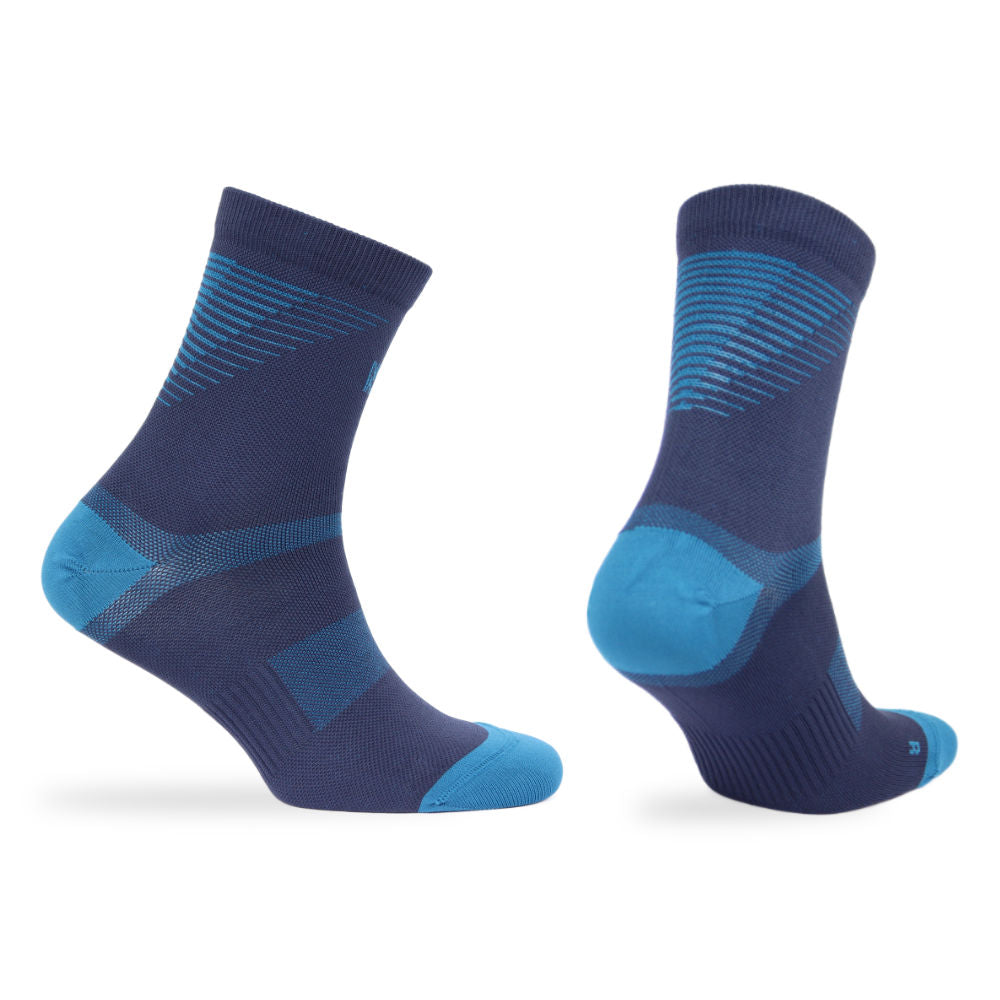 Valencia SC Compression Profesyonel Koşu Çorapları Lacivert