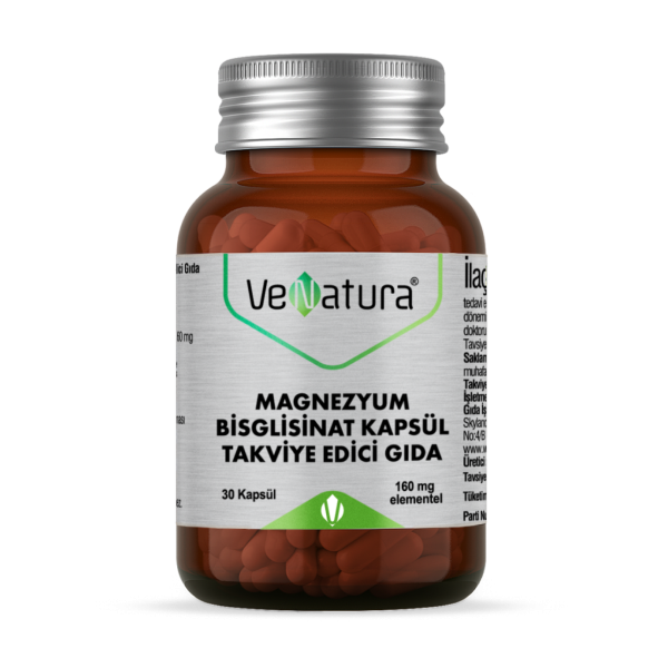 Venatura Magnezyum Bisglisinat 30 Kapsül