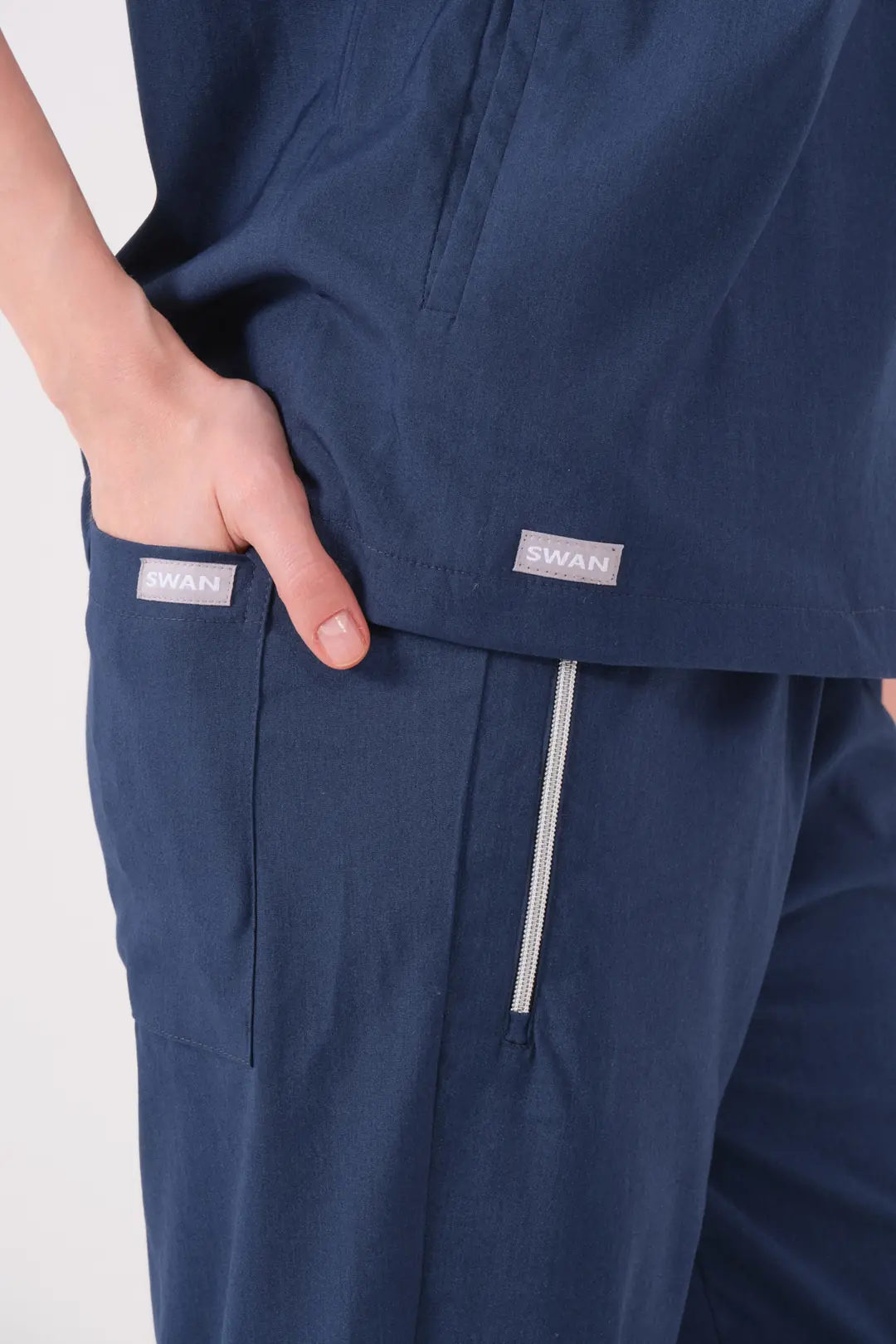 VERONICA - LACİVERT KADIN ALT ÜNİFORMA - 3