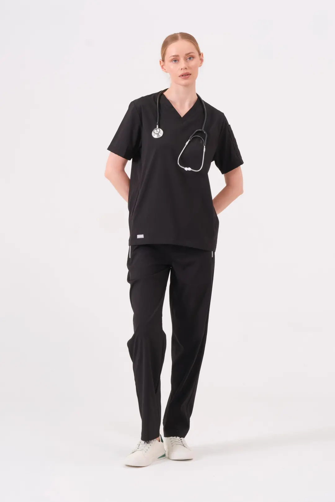 VERONICA - SİYAH KADIN ALT ÜNİFORMA - 6