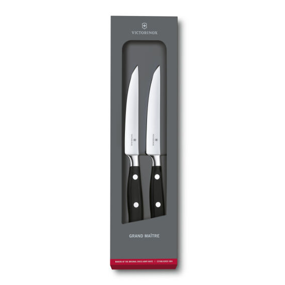 Victorinox 7.7242.2 12cm Siyah Dövme Çelik Biftek Bıçağı, Hediye Kutulu