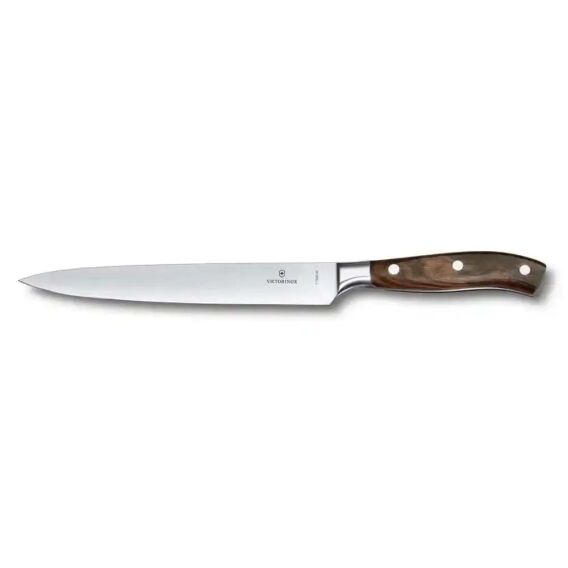 Victorinox 7.7200.20G Grand Maître 20cm Gül Ağacı Dövme Çelik Doğrama Bıçağı, Hediye Kutulu