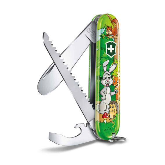 Victorinox 0.2373.E2 My First Victorinox Tavşan Desenli Çakı ve Boyama Kitabı