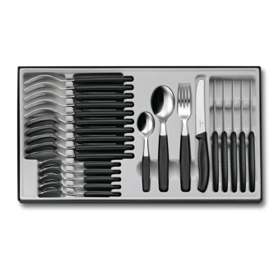 Victorinox 6.7833.24 Siyah Masa Seti, 24 Parça