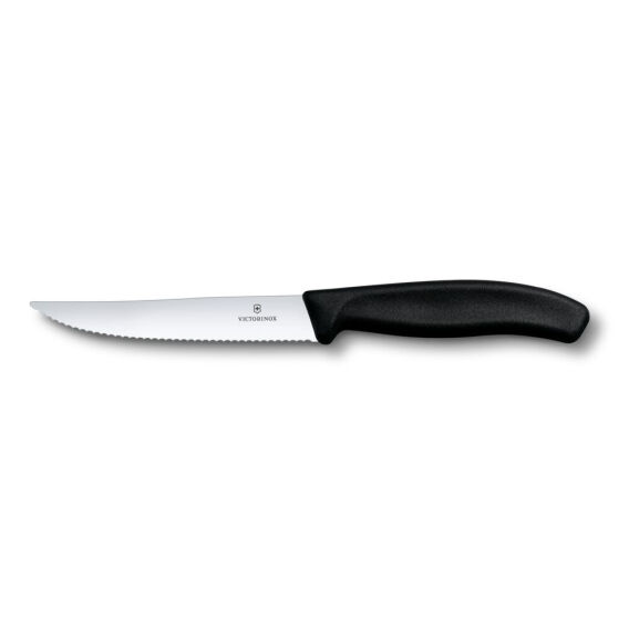 Victorinox 6.7933 Swiss Classic 12cm Biftek&Pizza Bıçağı, Siyah