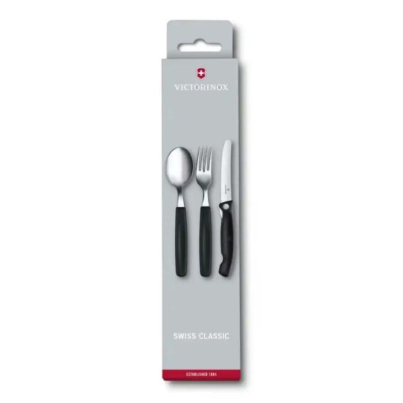 Victorinox 6.7192.F3 Siyah Masa Seti, 3 Parça