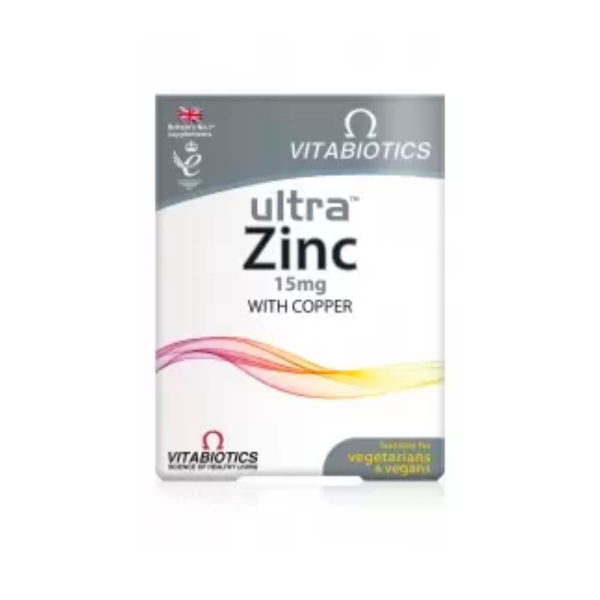 Vitabiotics Ultra Zinc With Copper 15 mg 60 Tablet