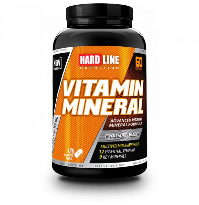 Hardline Vitamin Mineral 120 Tablet